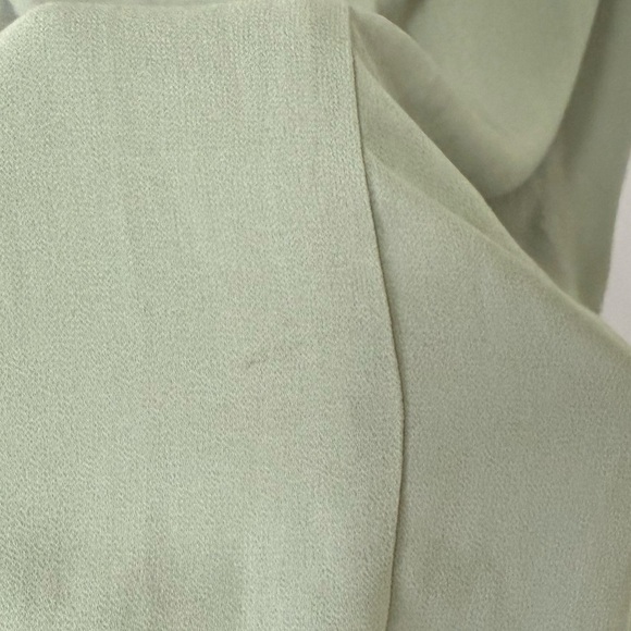 NWT Lulu’s Sage Brush Green Strapless Front Split Bridesmaid Prom Dress Medium - Picture 15 of 16